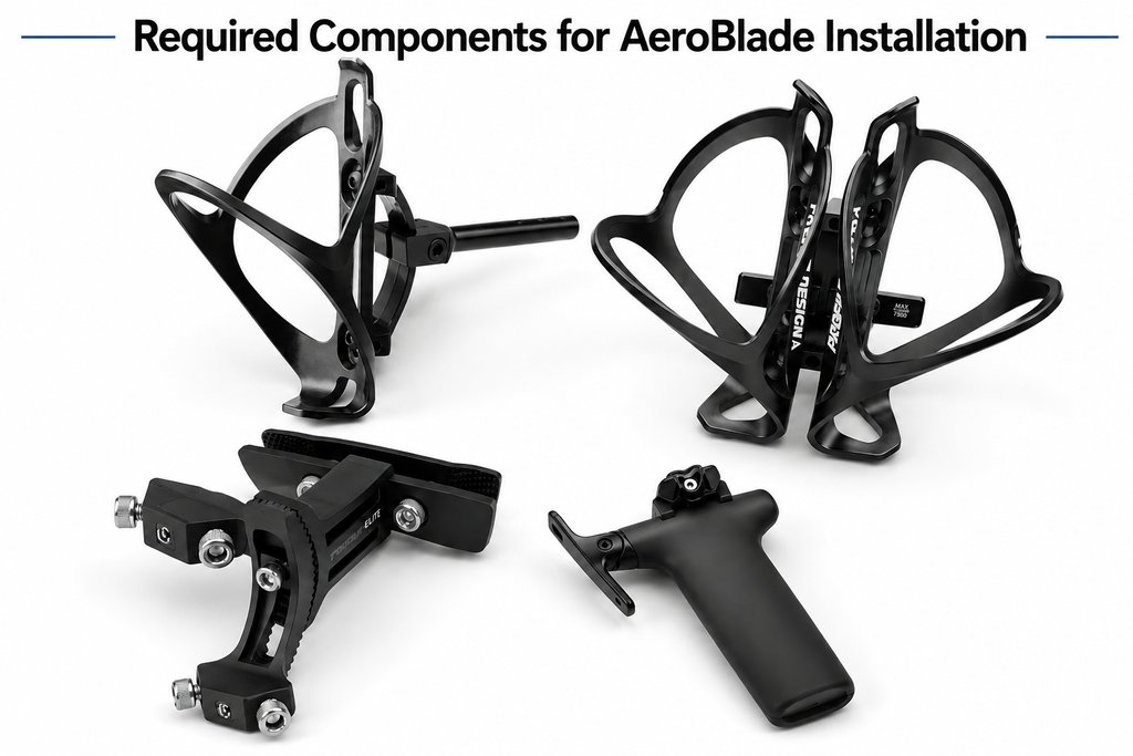 AeroBlade™ | FLOW Serie | Aero-Flaschenhalterung hinten
