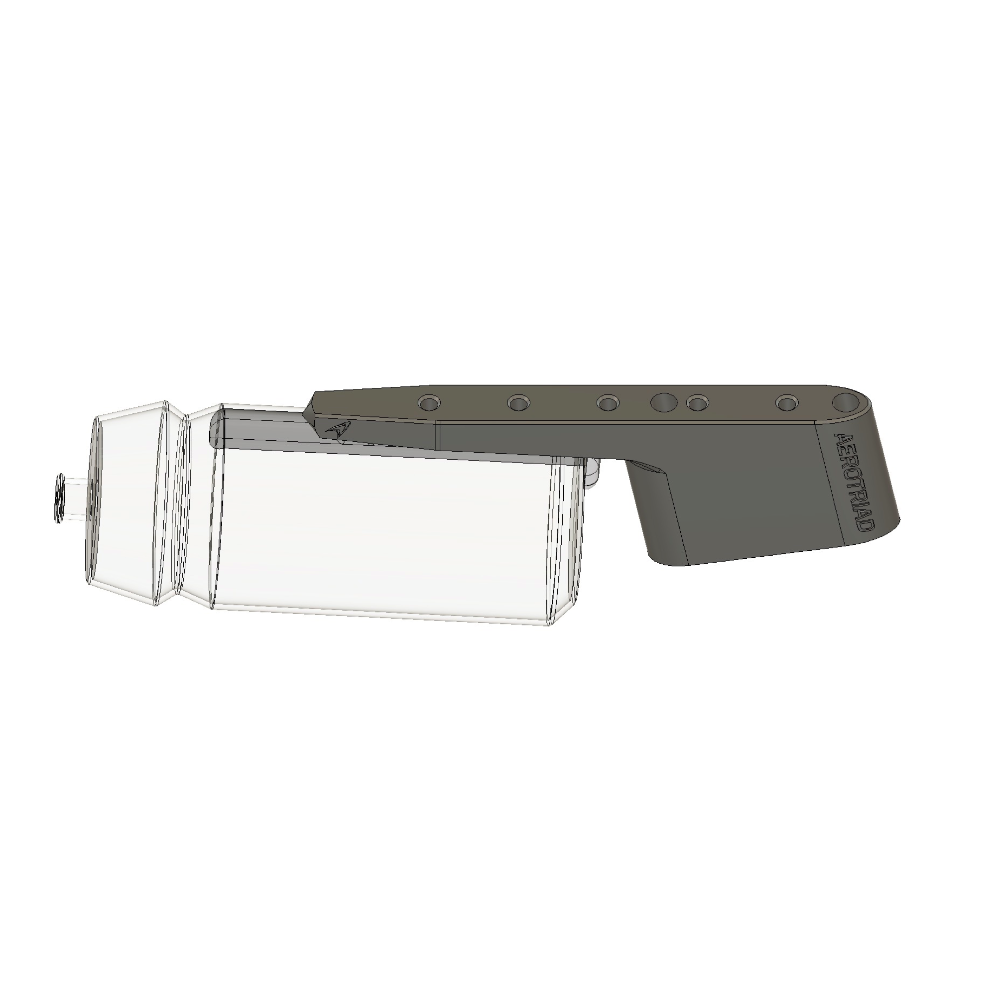 FlexStack™ BTA Duo - Support BTA Duo Double Bidon Universel - Entraxe 64mm | 3 Positions Réglables