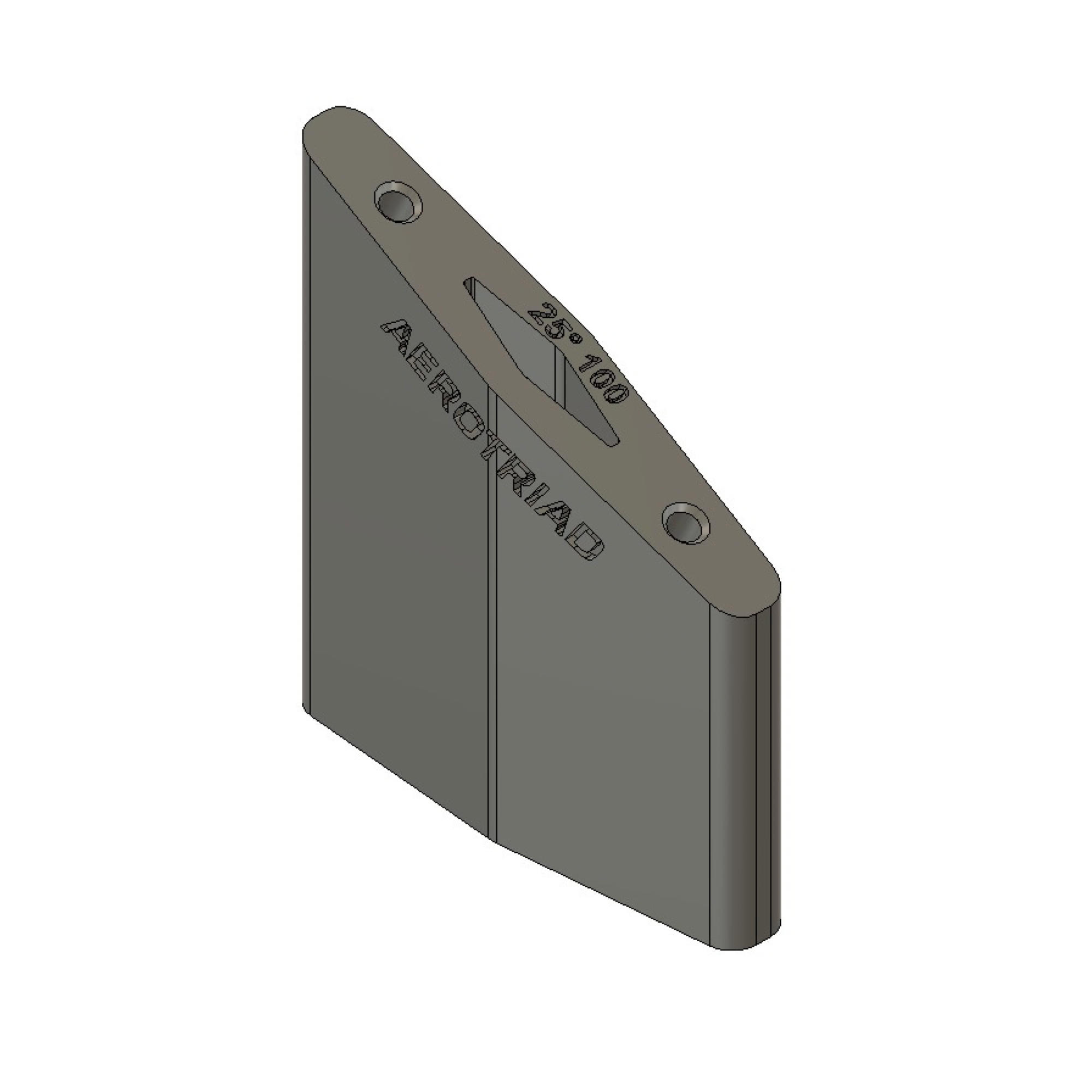 Spacer Angle™ BTA 5°-25° - Fixation Dessous | AeroTriad